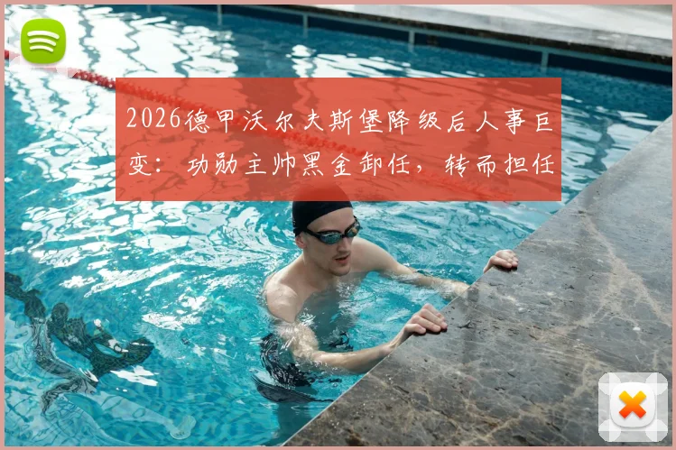2026德甲沃尔夫斯堡降级后人事巨变：功勋主帅黑金卸任，转而担任俱乐部总经理一职